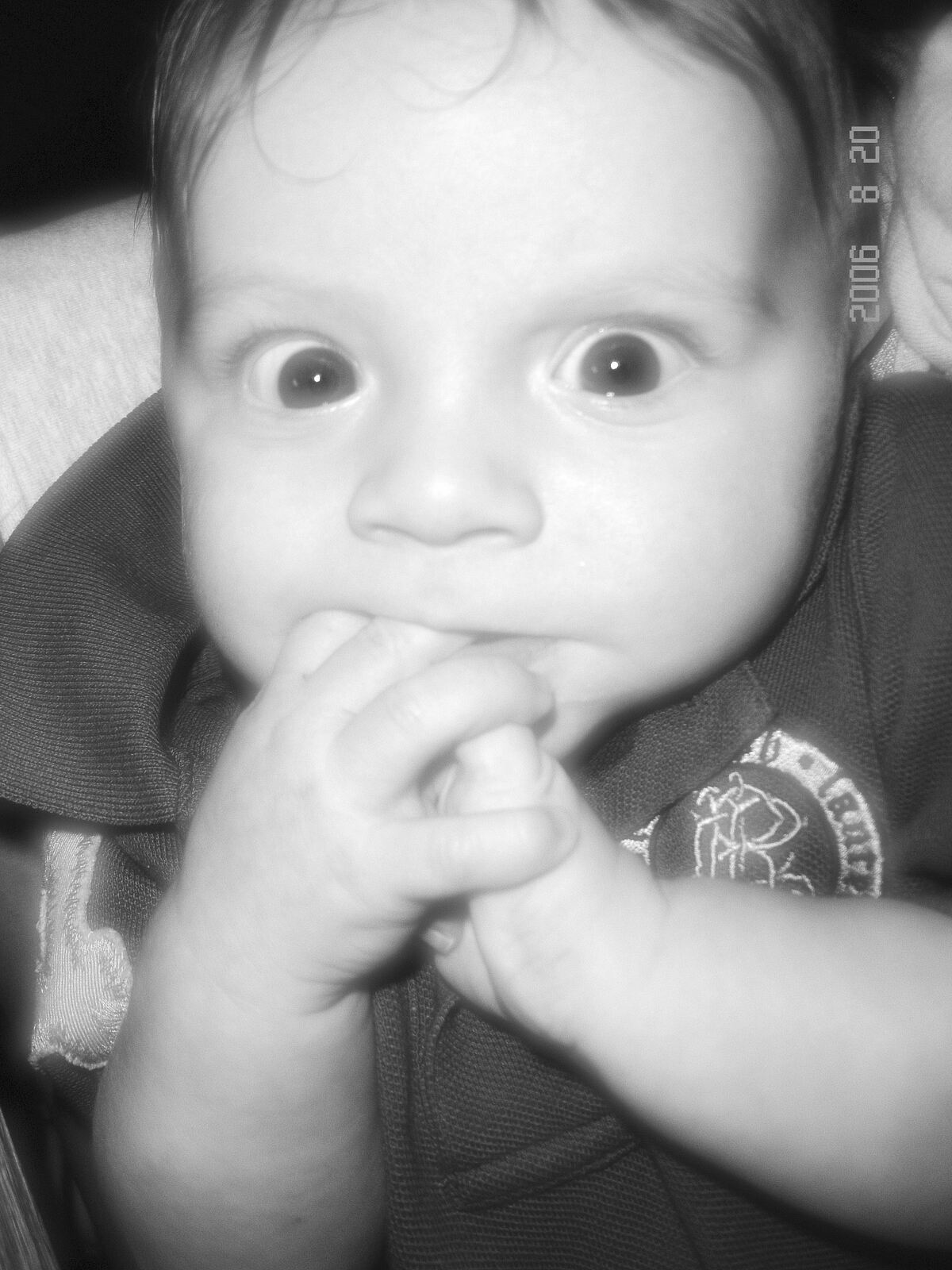 scared baby